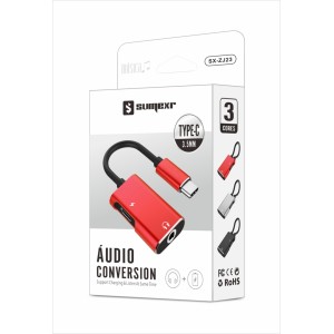 (SX-ZJ23) - Adaptador Usb Tipo C - [Caixa com 400 peças]